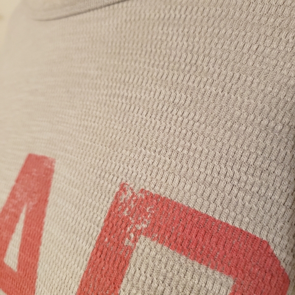 VINTAGE GAP WAFFLED LONG SLEEVE TEE COTTON… - Picture 3 of 10